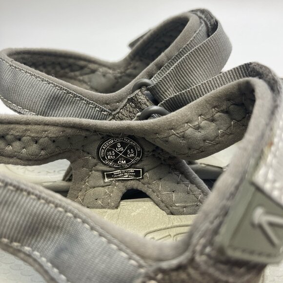 KEEN Rose Sandals Model 1016733 Casual Closed Toe Gray Women's Size 8 US Hike - Picture 11 of 14